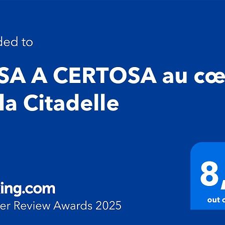 Апартаменты Casa A Certosa Au Coeur De La Citadelle Бастия Экстерьер фото